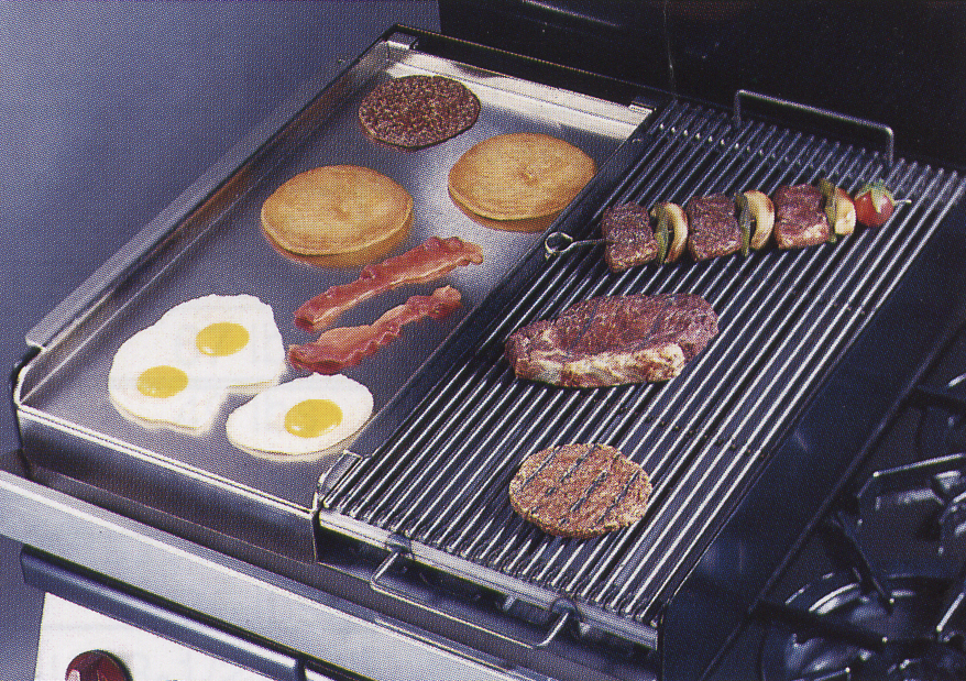 Add - A - Broiler / Griddle Parrilas / Planchas via CoolCurtain.com - Su fuente de Griddle Parrillas y Planchas