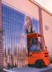 strip door